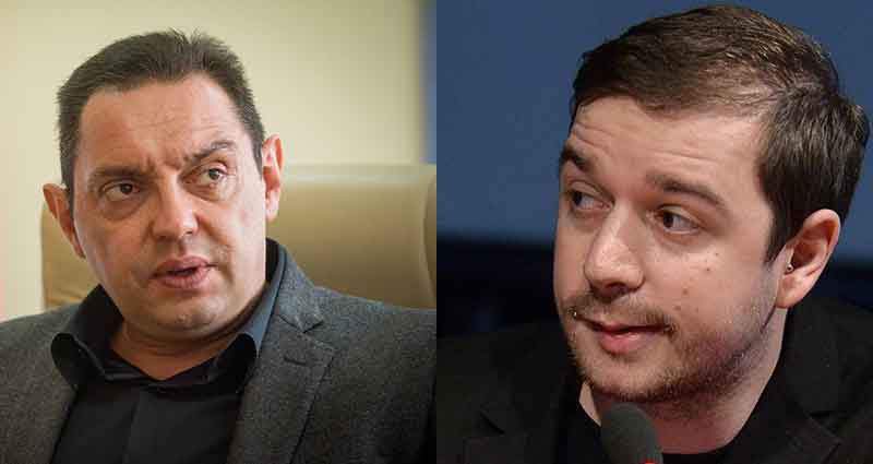 Aleksandar Vulin, Stevan Dojčinović
