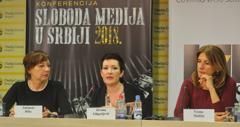 Sloboda medija u Srbiji 2018.