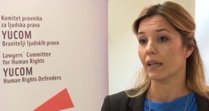 Katarina Golubović, predsednica Komiteta pravnika za ljudska prava YUCOM